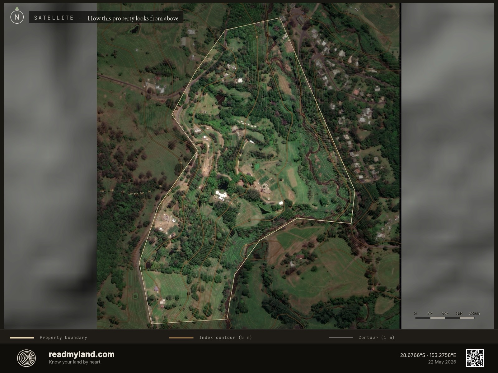 Satellite view of Zaytuna Farm, NSW